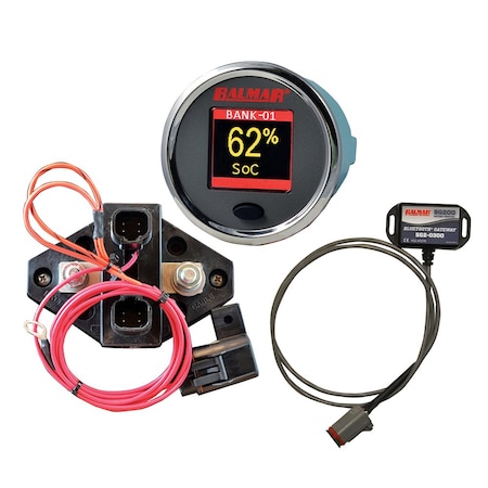 Balmar SG210 Battery Monitor Kit w/Display Shunt Gateway SG210